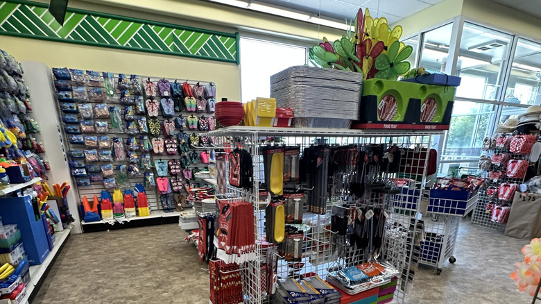 Interior view of Dollar General