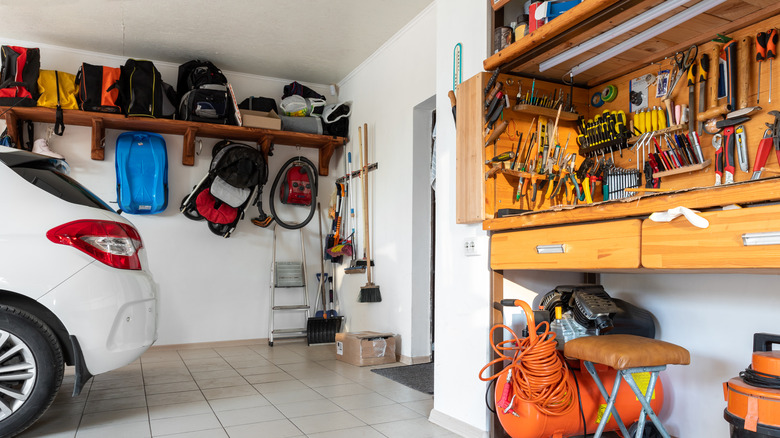 garage interior