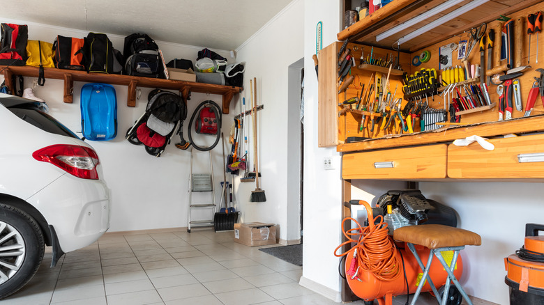 organized garage