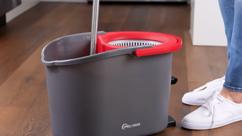 Simpli-Magic 360 Spin Mop and Bucket with Foot Peda
