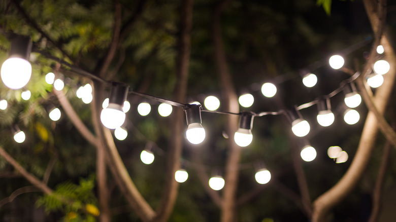 Outdoor string lights