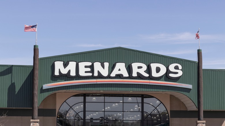 Exterior of Menards store
