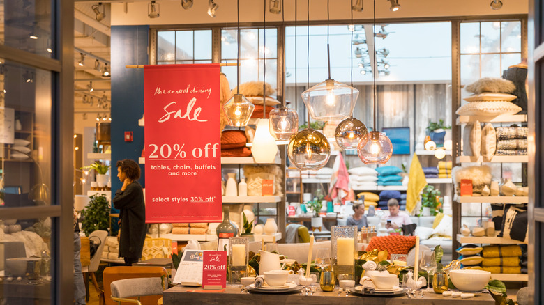 west elm storefront sale