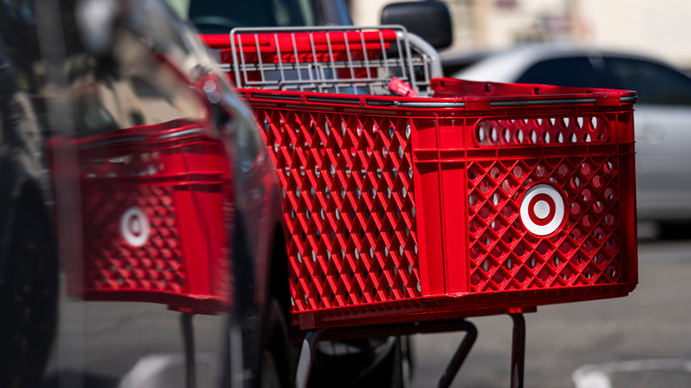 target shopping carts