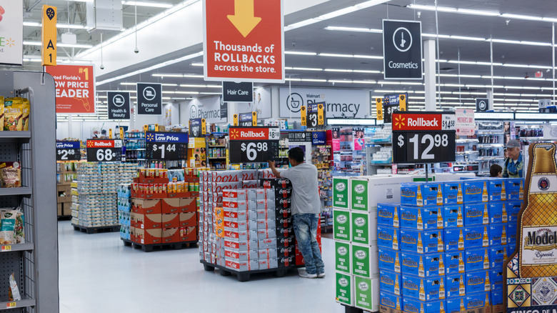 Inside a Florida Walmart