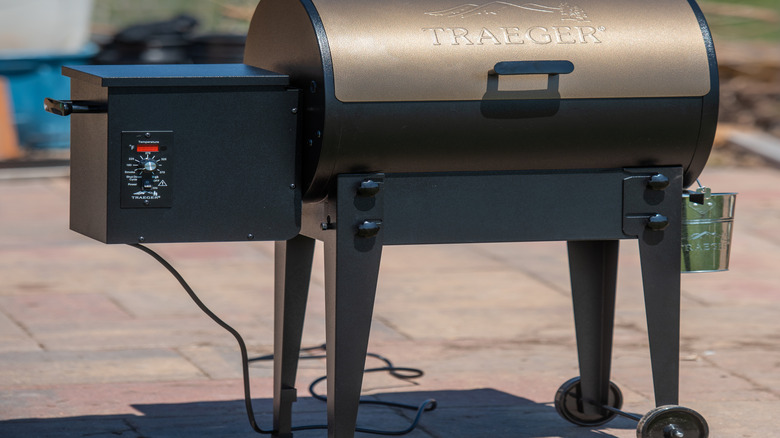 Traeger pellet smoker