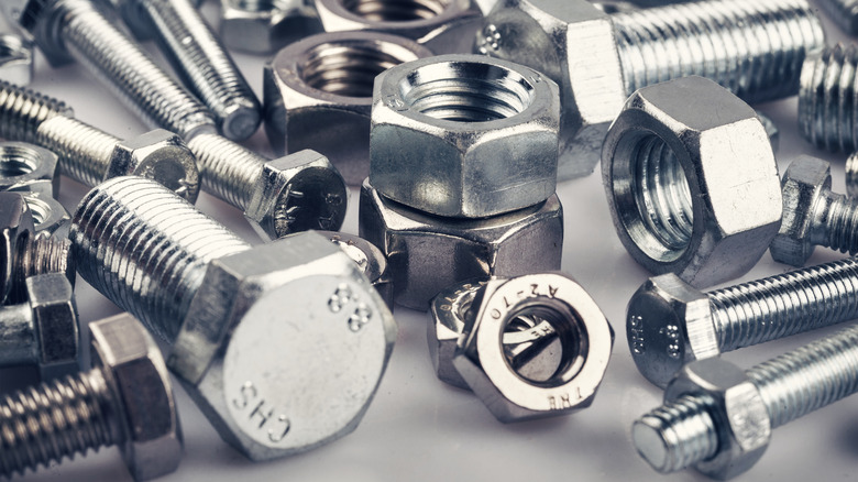 Selection of zinc hardware