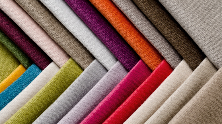 Colorful fabrics