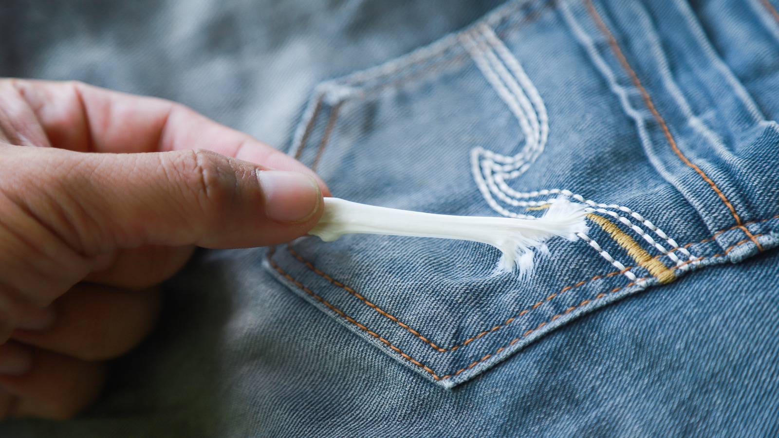 The Best Way To Get Gum Out Of Your Clothes