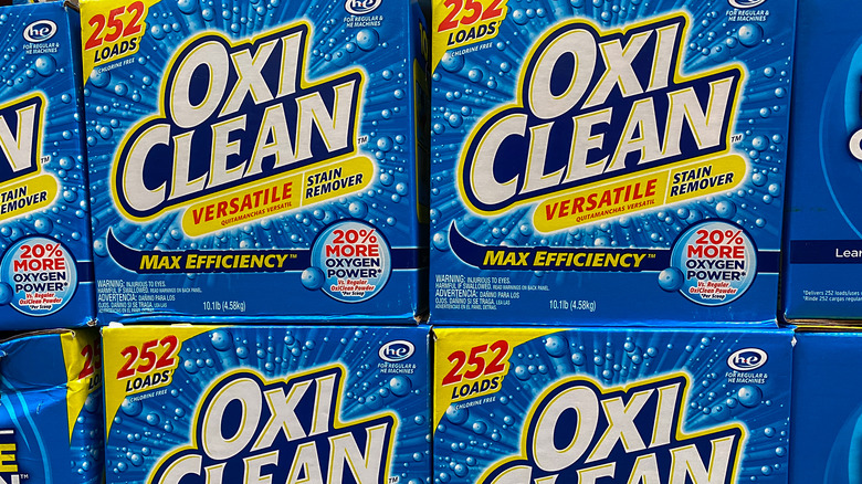 boxes of oxiclean