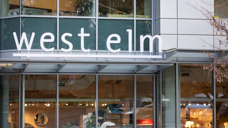 West Elm storefront