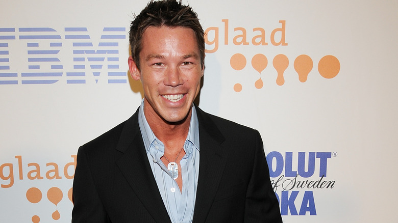 HGTV design star David Bromstad posing at an event