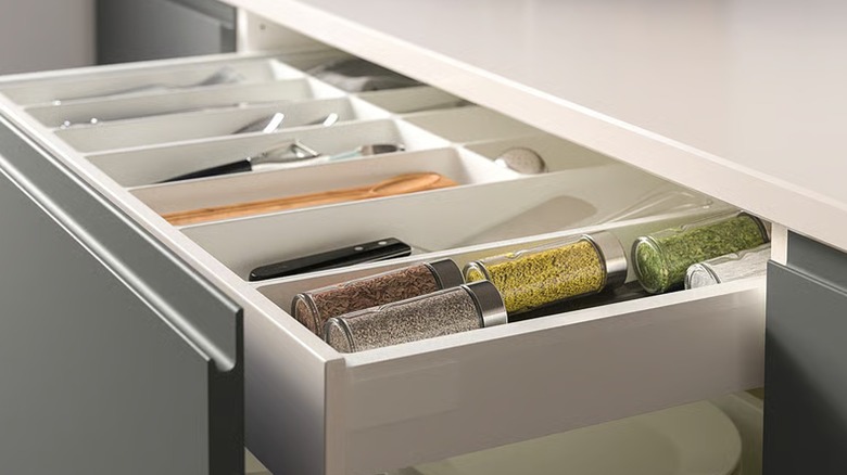 IKEA UPPDATERA Spice rack inside drawer