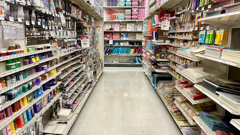 inside a Michaels 