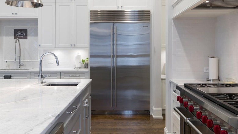 Stainless steel kitchen