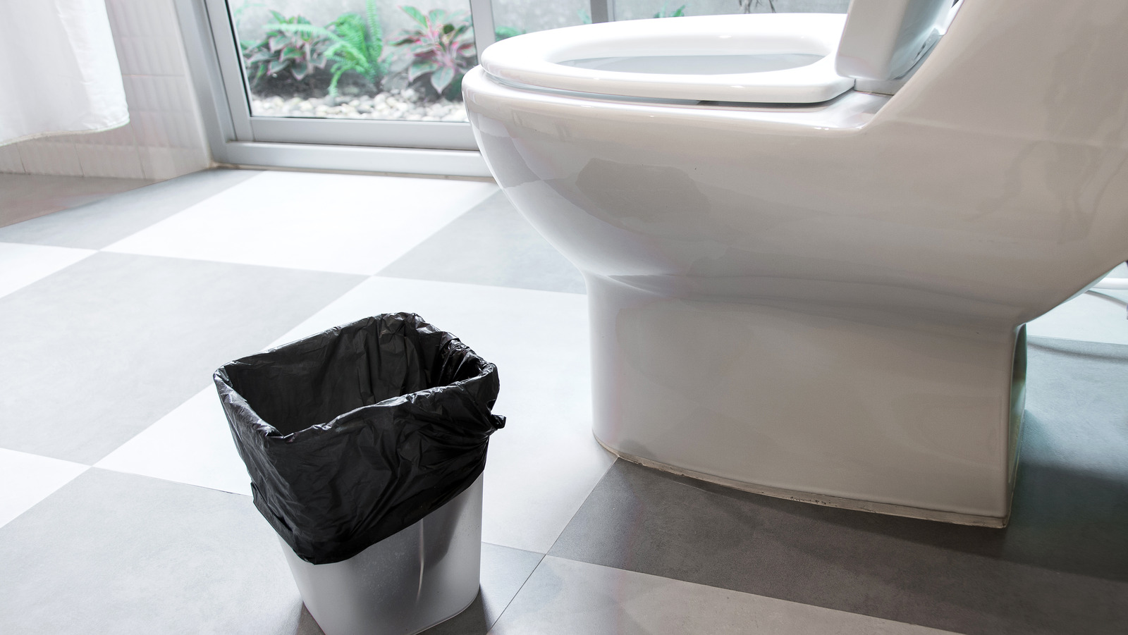 The Clever Way TikTok Hides Your Unattractive Bathroom Garbage