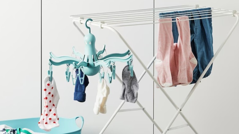 IKEA PRESSA hanger on rack