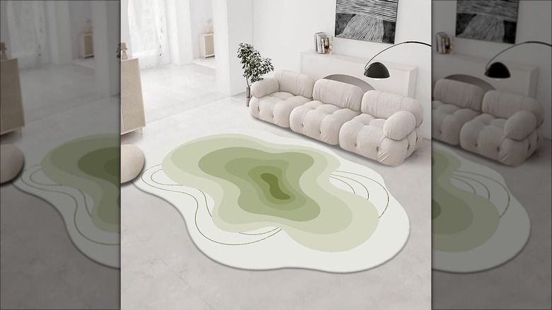 abstract rug