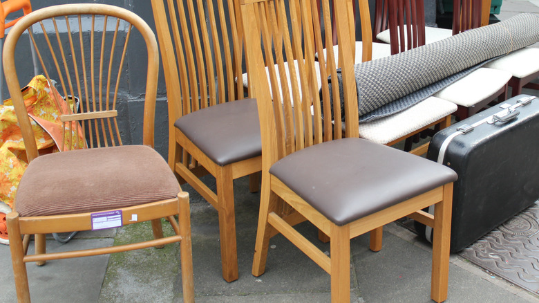 Thrift store chairs