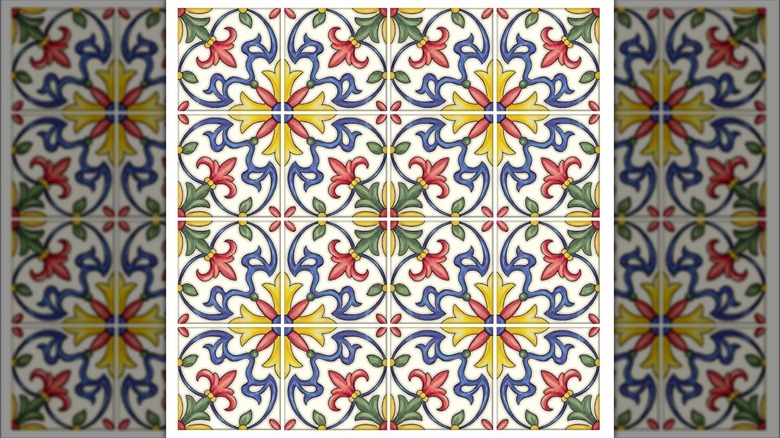 Color Tuscan tile