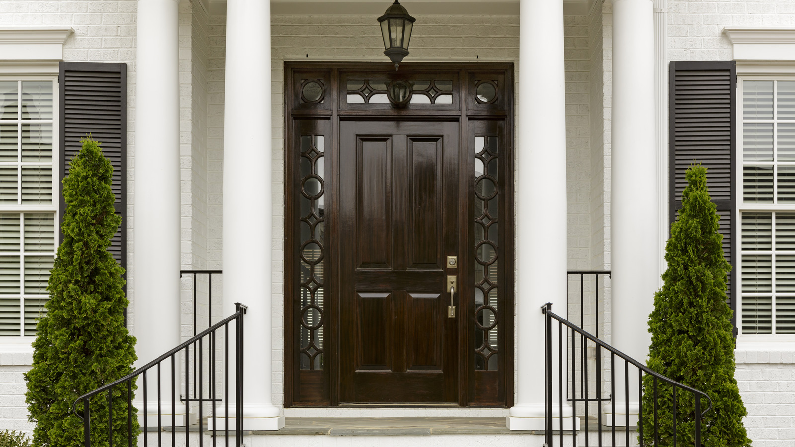 Gallery Glass Front Door Sidelights DIY - In My Own Style