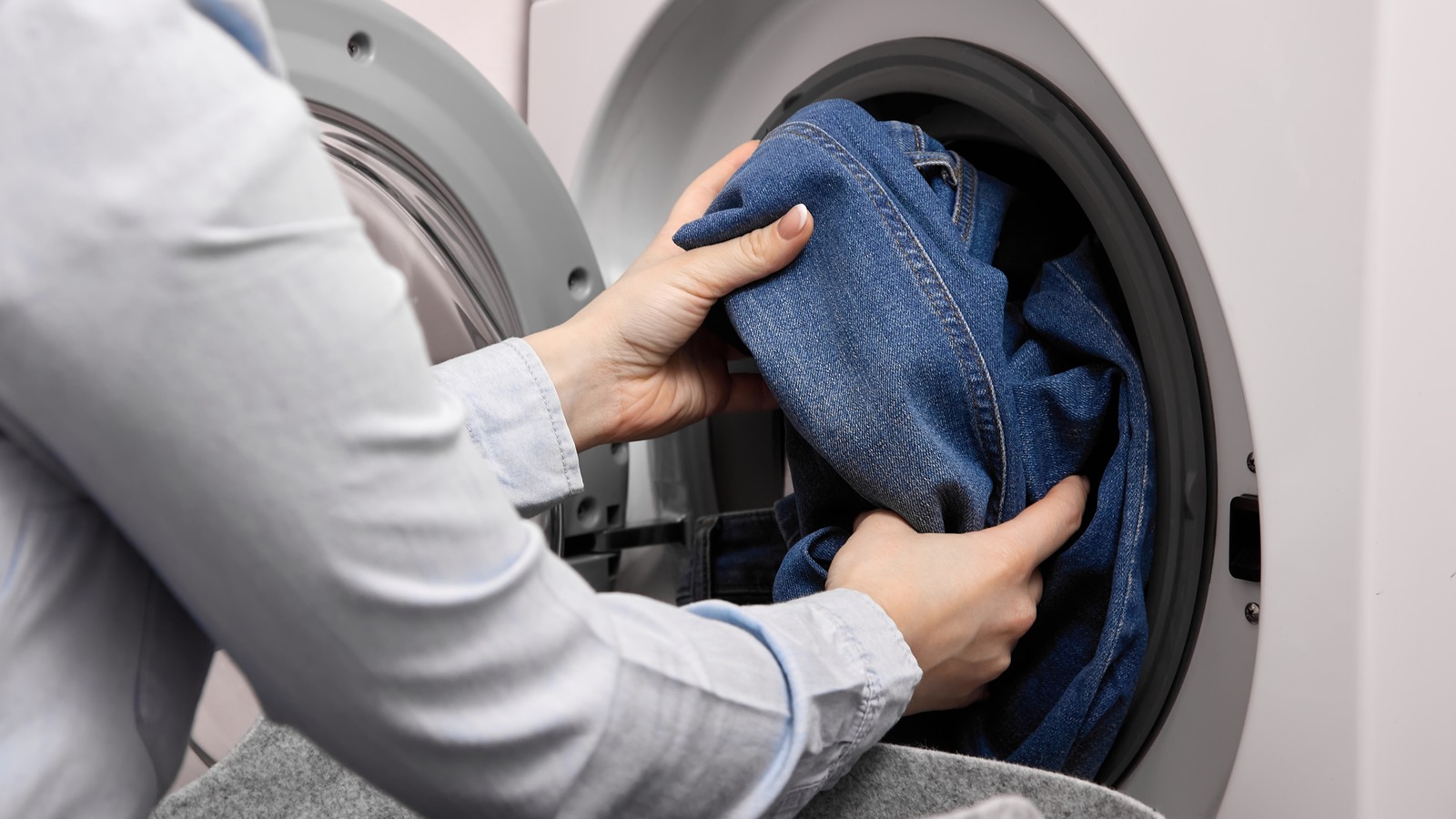 The DIY Project You Need For Those Stacked Front Load Washing Machines