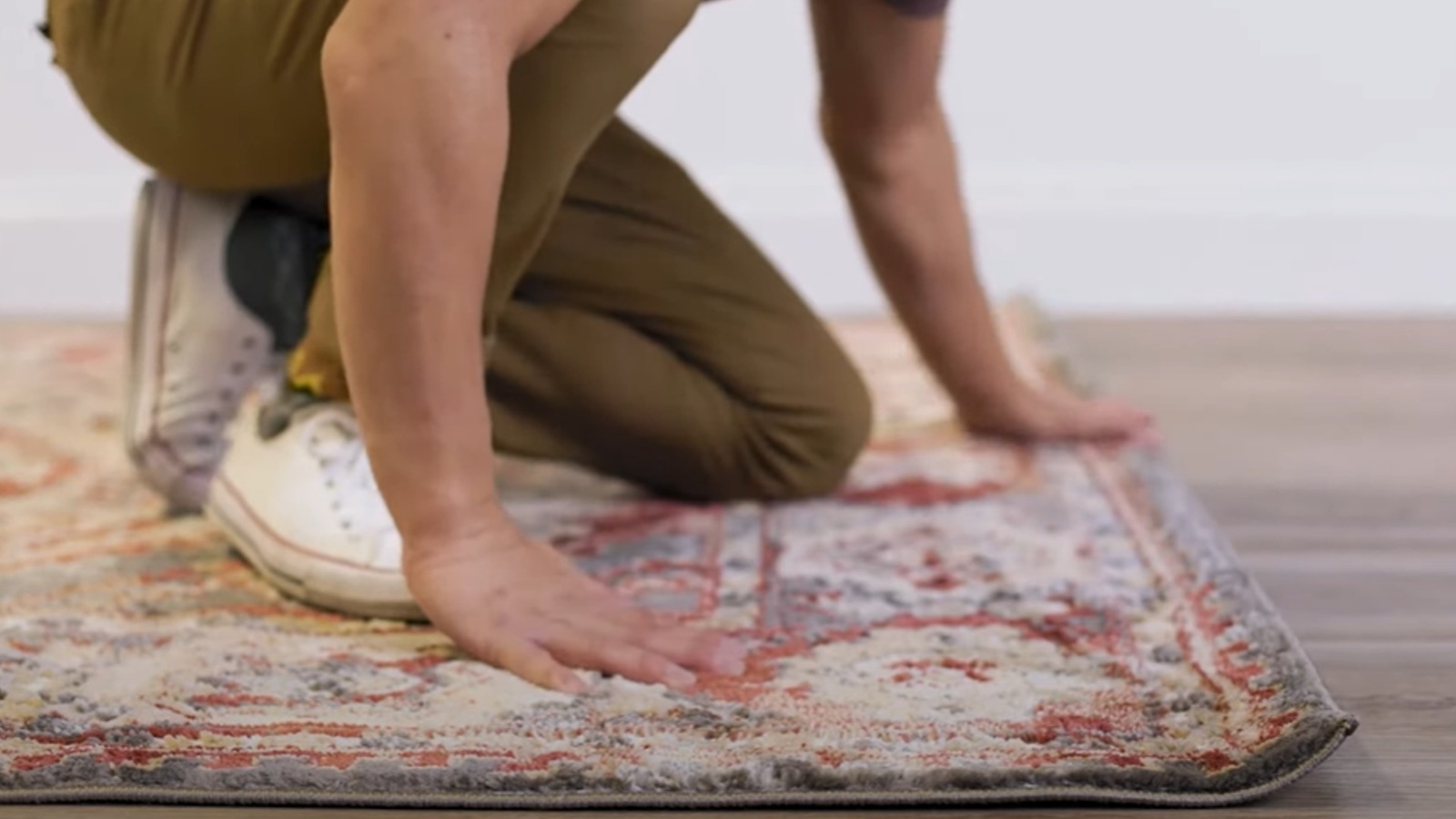 The DIY Trick To Stop Rug Corners From Curling Up