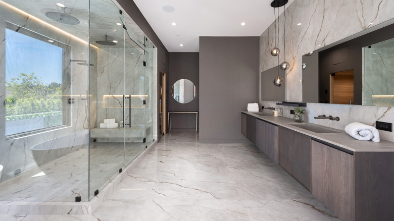 Modern luxury bathroom