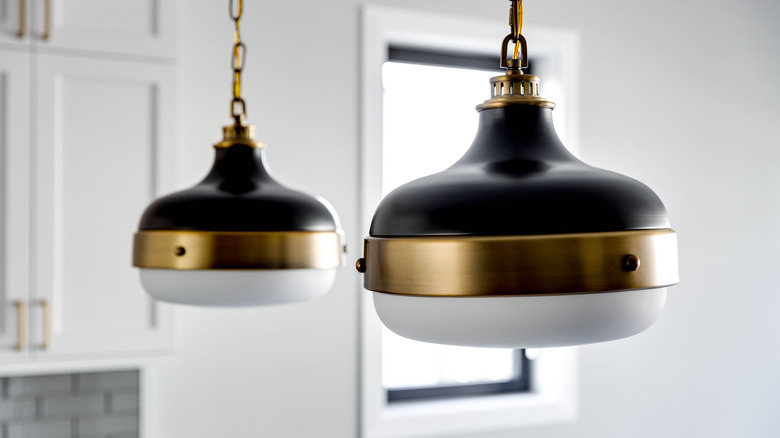 Hanging light fixtures