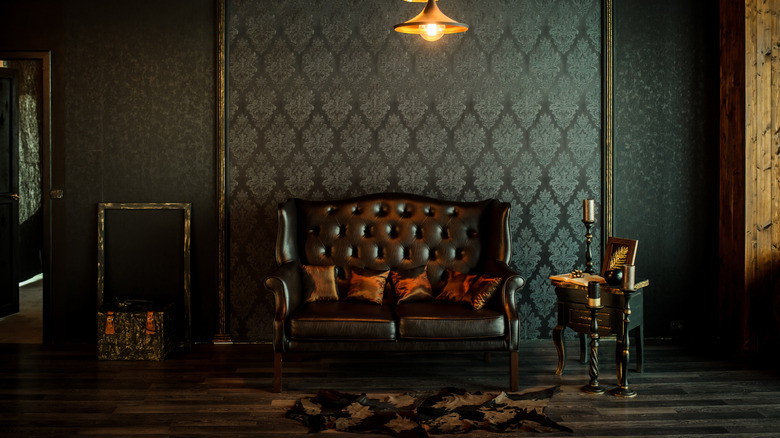 rugged vintage room