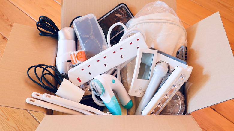 Box of unwanted items 