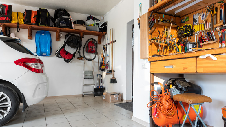 garage with storage solutions