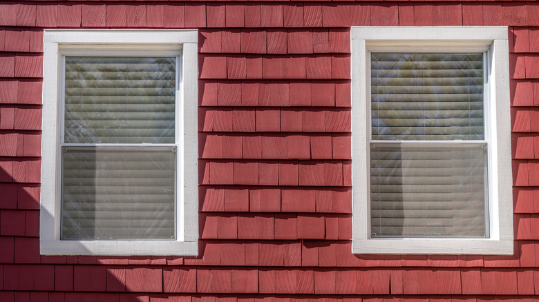 double hung window