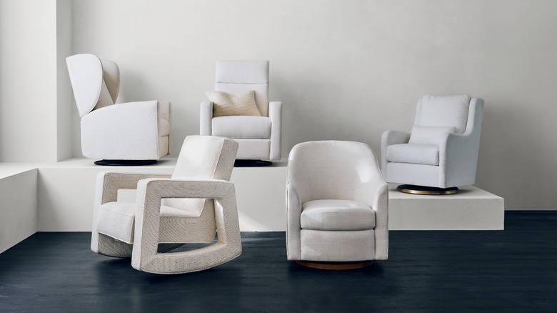 Crate & Barrel chairs