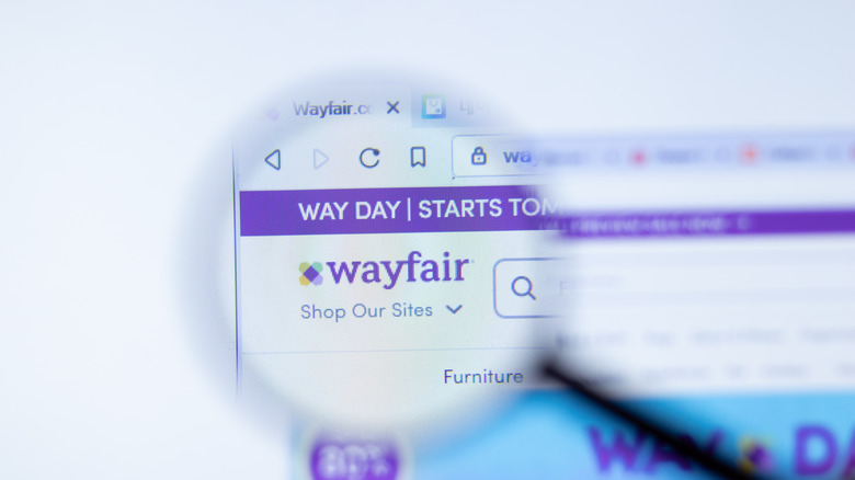 Wayfair website