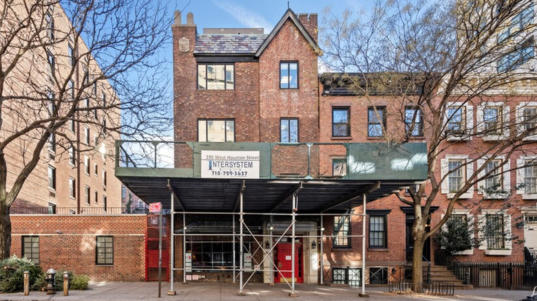 Front of Red Door Community building