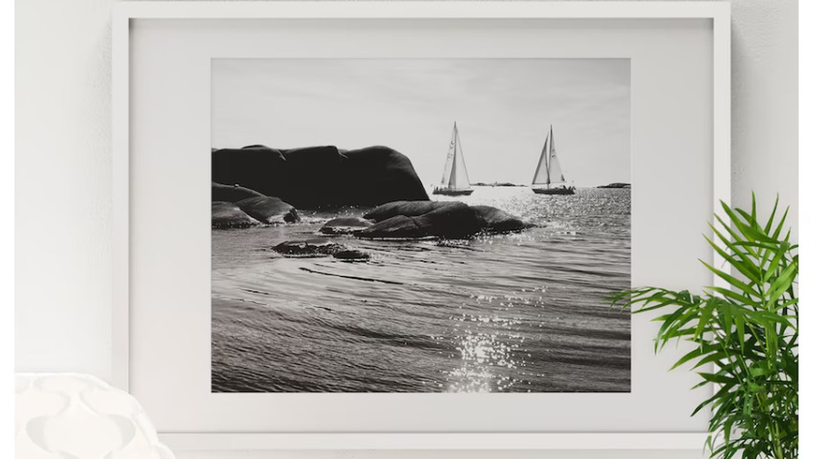 The Genius Hanging Hacks You Need When Putting Up An IKEA RIBBA Frame