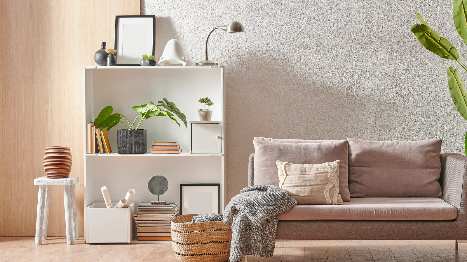 The Genius Way To Repurpose An Old Bookshelf For Extra Laundry Room Storage