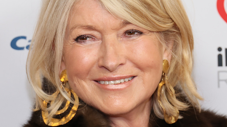 Martha Stewart smiling in event