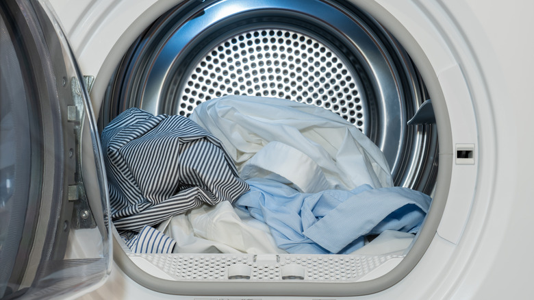 Clothes in dryer