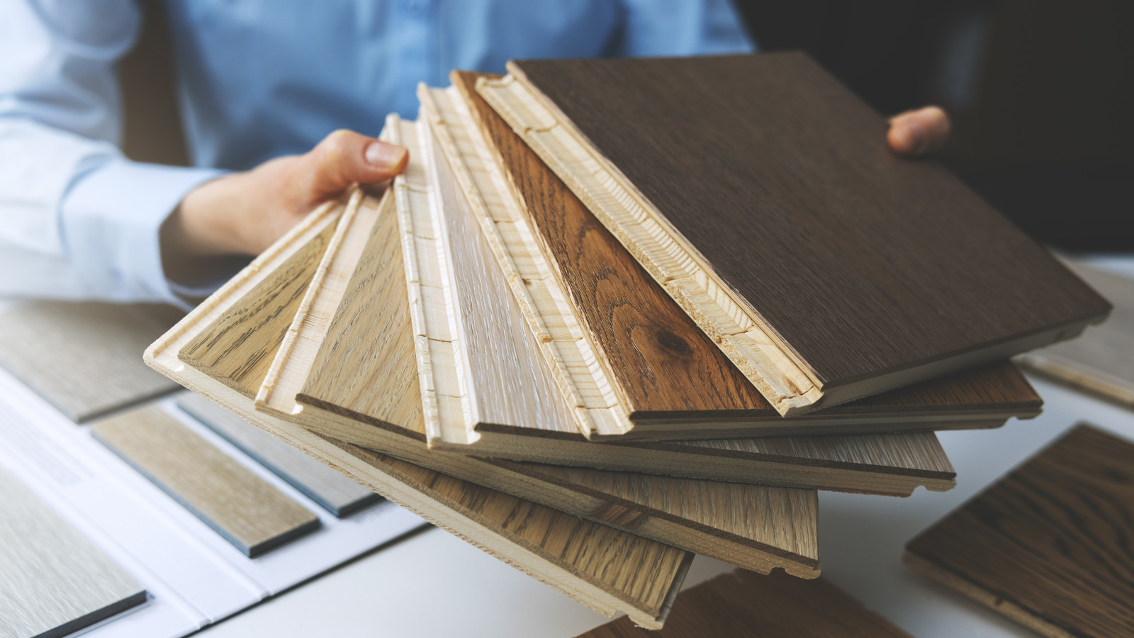 The Hardwood Flooring That Hides Dirt & Gets Away With Fewer Cleanings