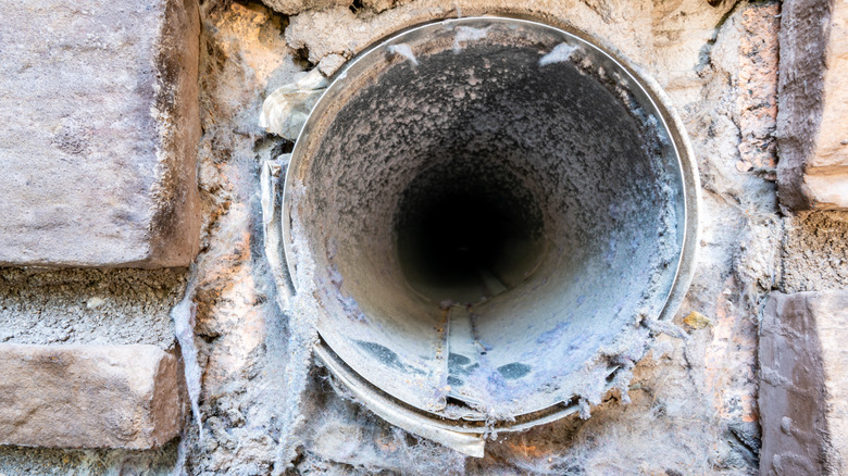 lint dryer vent