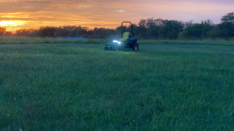 The perfect lawn size for a zero-turn mower
