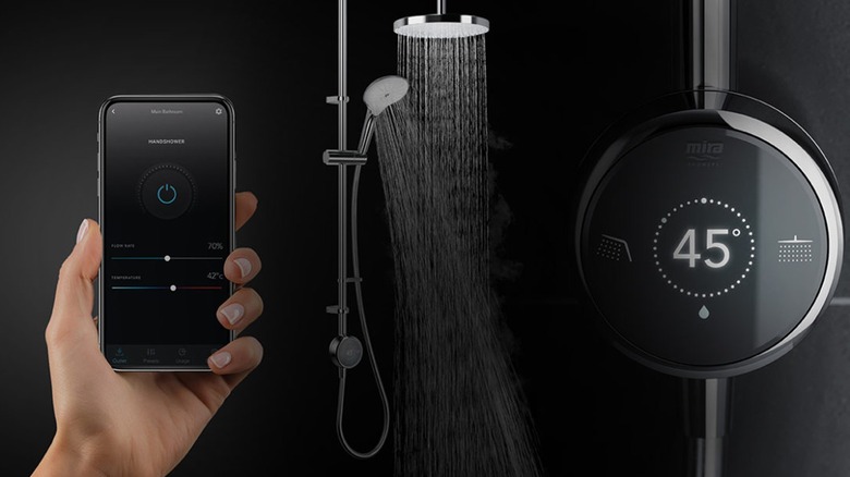 smart digital shower system