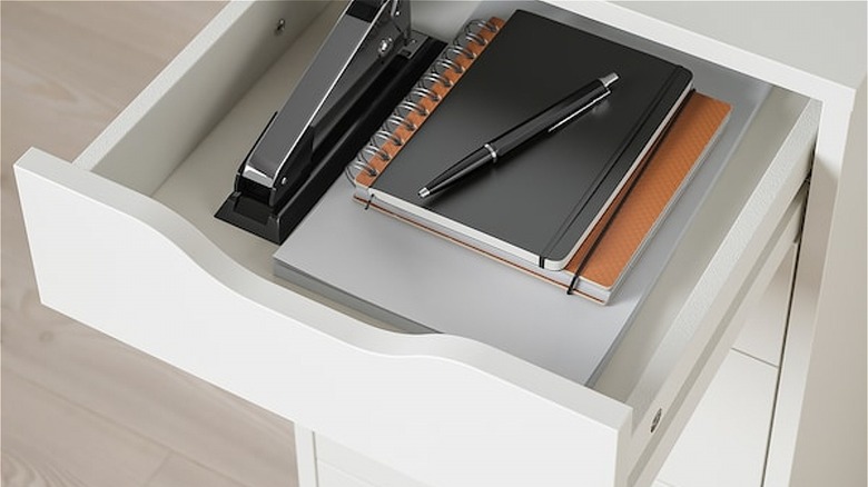 Inside IKEA ALEX drawer