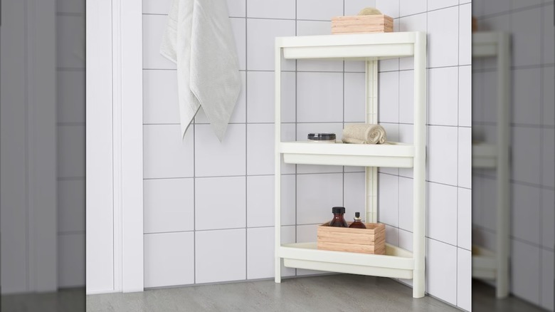 Ikea plastic shelf sales