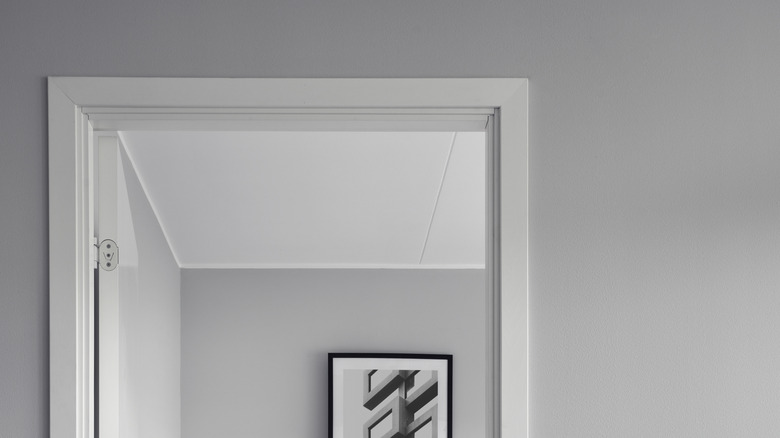 space above door