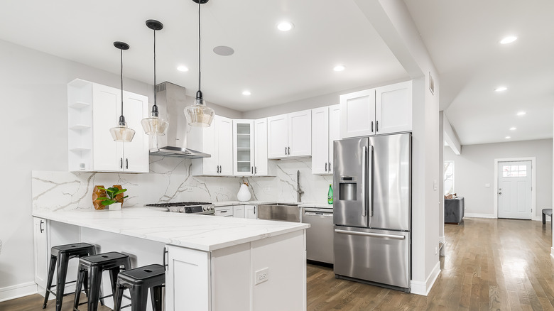 Interior modern kitchen