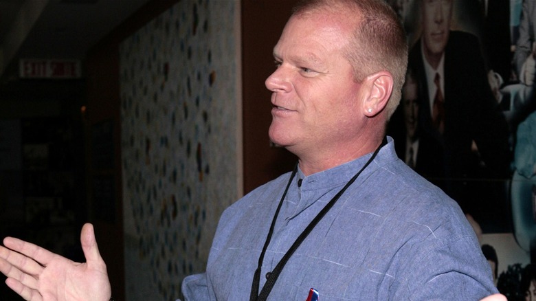 HGTV star Mike Holmes arriving at an event in Toronto (2010)