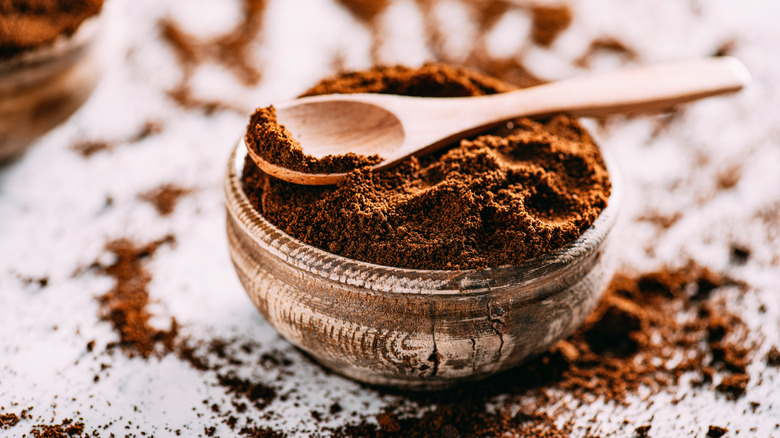 coffee grounds